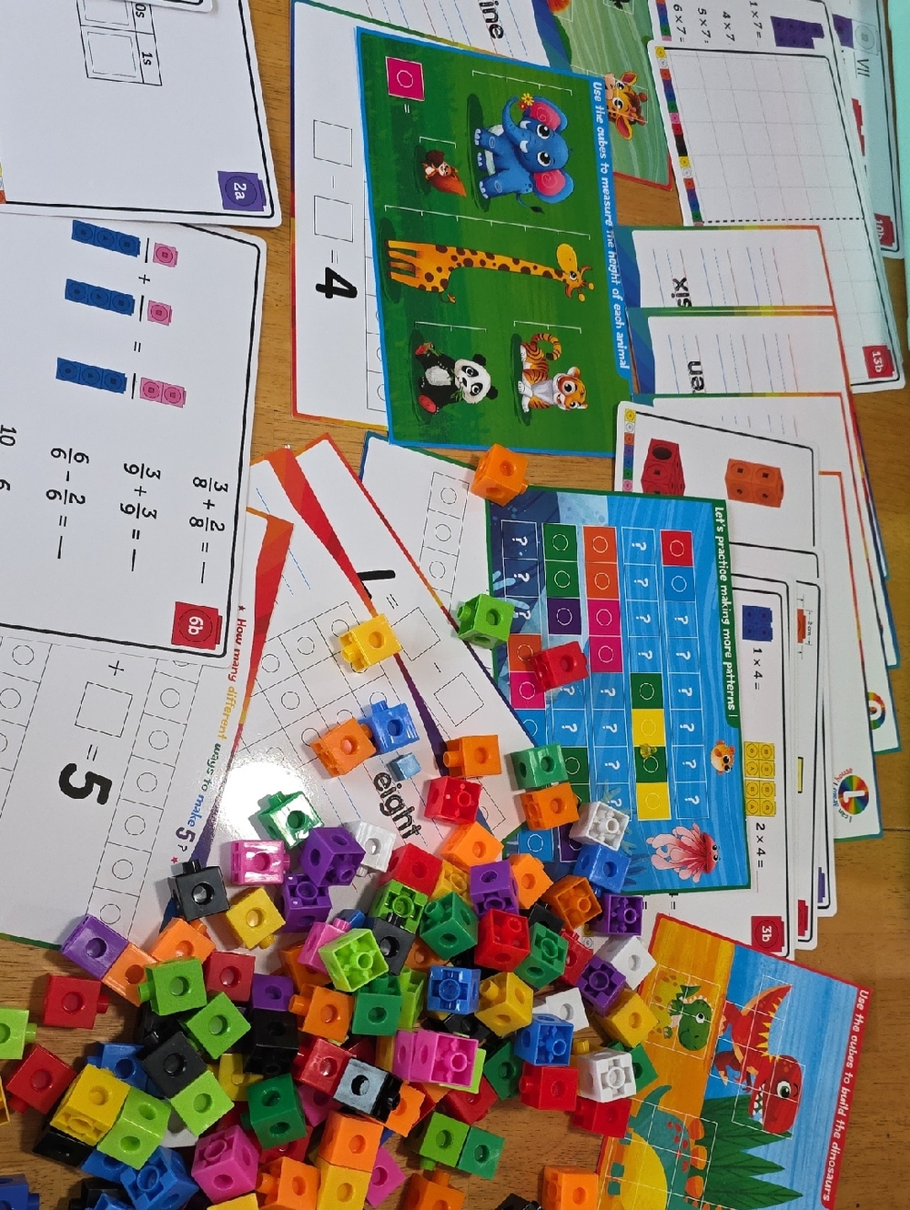 Multicolor Mathlink Cubes